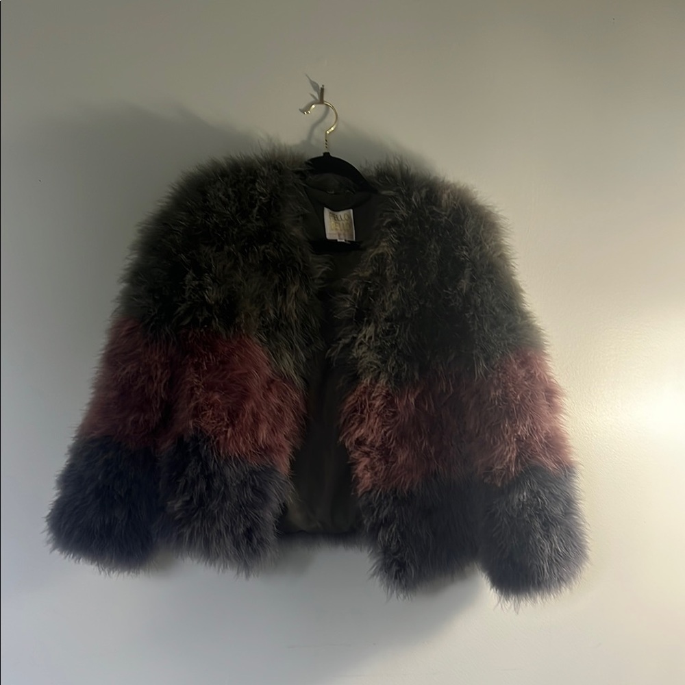 Faux Fur Multicolor Jacket
